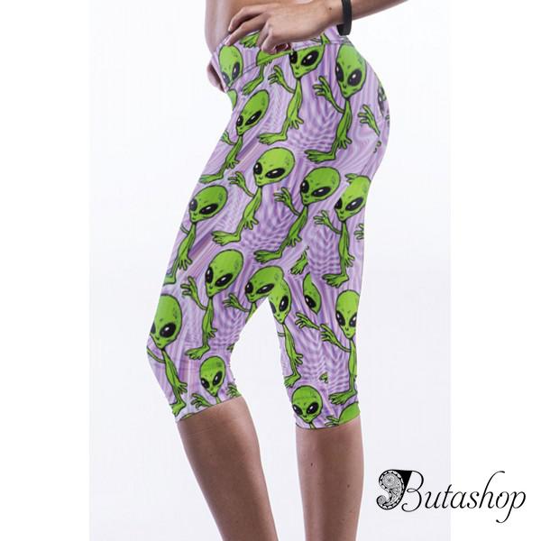 Короткие оригинальные леггинсы - www.butashop.com
