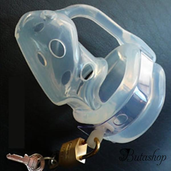 Прозрачное силиконовое устройство верности - www.butashop.com