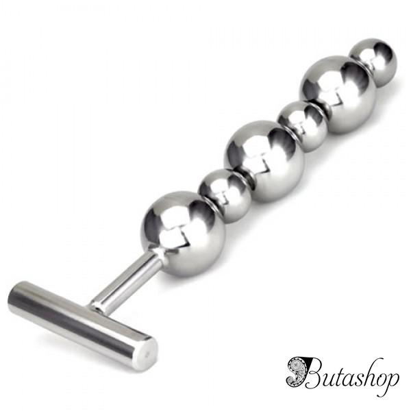 Анальный стимулятор с 6 шариками - www.butashop.com