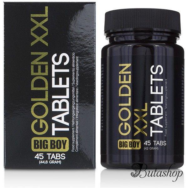 Для стимуляции мужской силы BIG BOY - GOLDEN XXL (45 TAB) - www.butashop.com