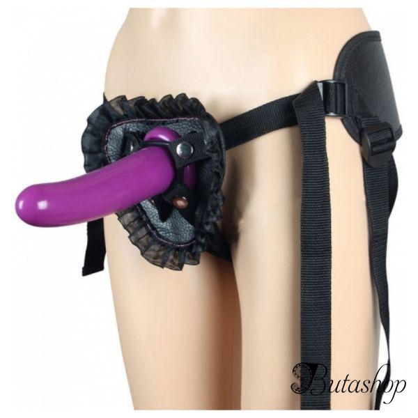Фиолетовый многофункциональный фаллоимитатор LOVE TOY HOLY DONG 6 - www.butashop.com