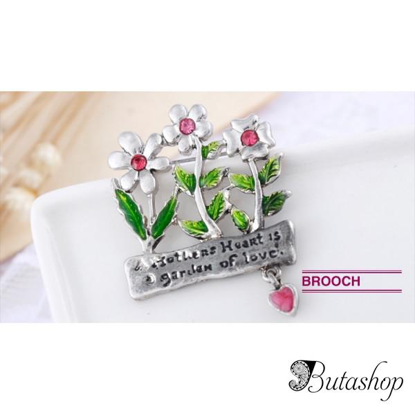РАСПРОДАЖА! Брошь - Цветочная поляна - www.butashop.com