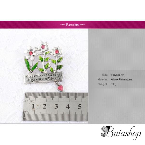 РАСПРОДАЖА! Брошь - Цветочная поляна - www.butashop.com