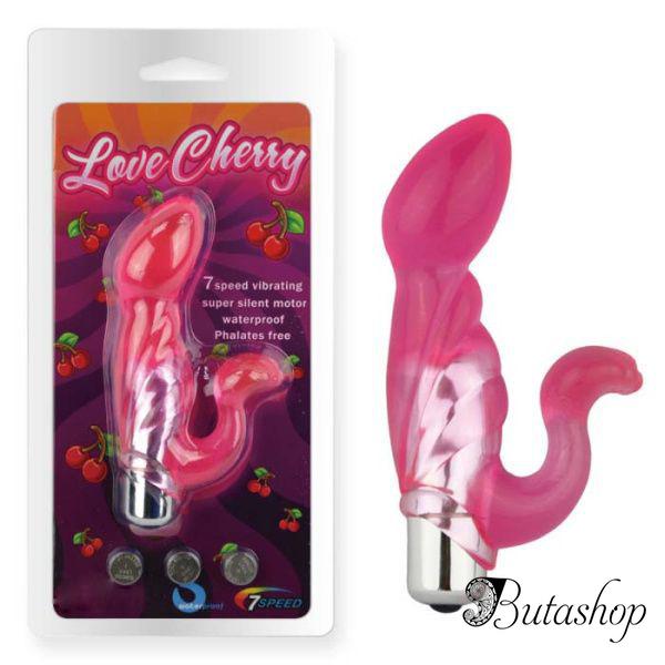 Вибростимулятор двойной для стимуляции клитора - www.butashop.com