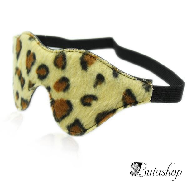 Леопардовая ночная маска - www.butashop.com
