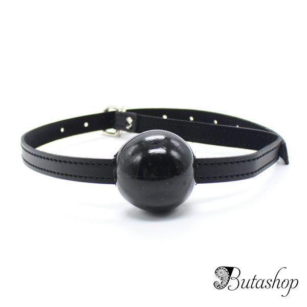 Классический кляп с черным шариком - www.butashop.com