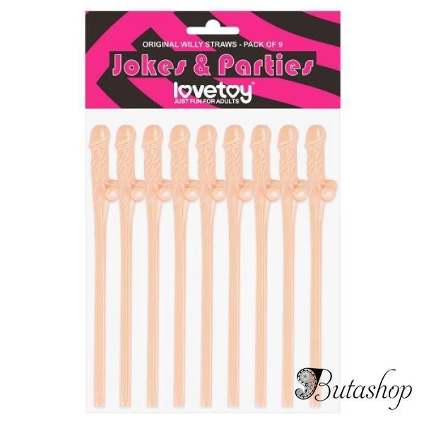 Original Willy Straws – Pack of 9 - www.butashop.com