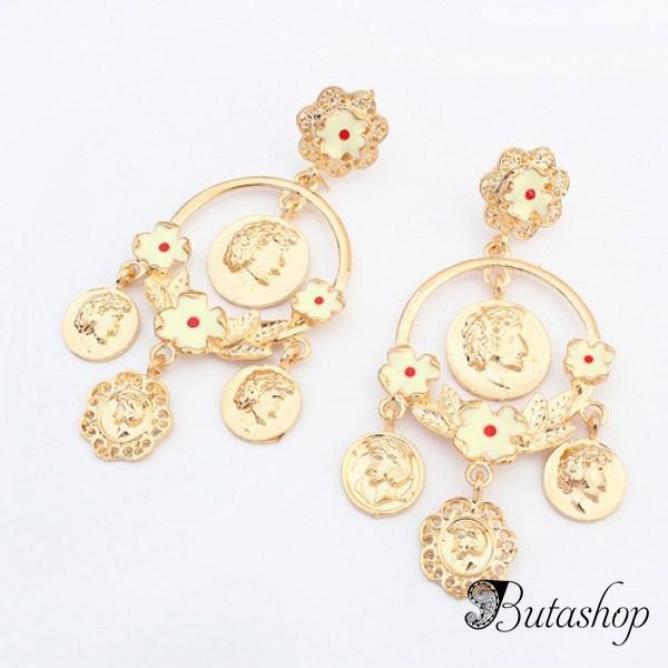 РАСПРОДАЖА! Серьги - Фамильное дерево - www.butashop.com