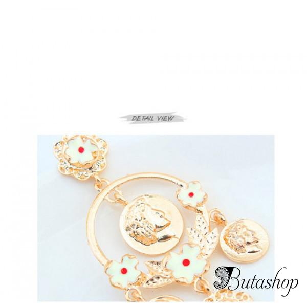 РАСПРОДАЖА! Серьги - Фамильное дерево - www.butashop.com
