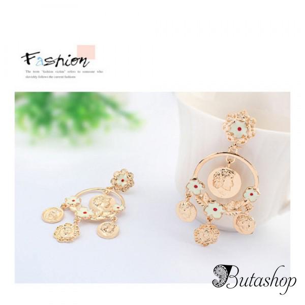 РАСПРОДАЖА! Серьги - Фамильное дерево - www.butashop.com