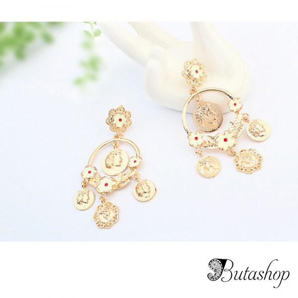 РАСПРОДАЖА! Серьги - Фамильное дерево - www.butashop.com