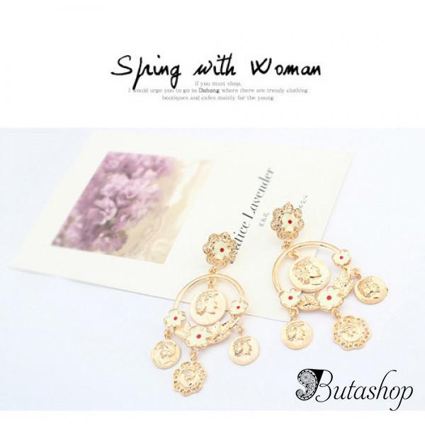 РАСПРОДАЖА! Серьги - Фамильное дерево - www.butashop.com