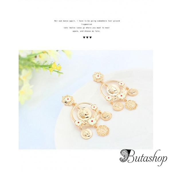 РАСПРОДАЖА! Серьги - Фамильное дерево - www.butashop.com