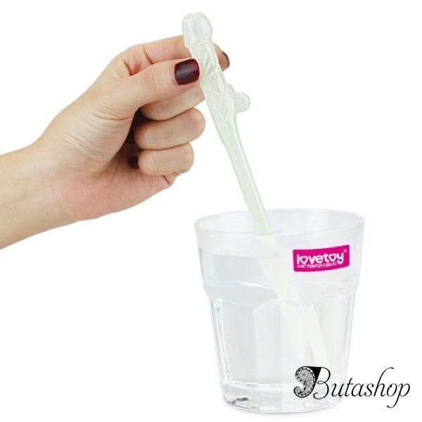 Glow in the Dark Willy Straws – Pack of 9 - www.butashop.com