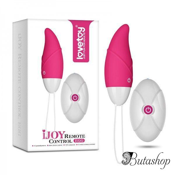 Виброяйцо на дистанционном управлении iJOY pink - www.butashop.com