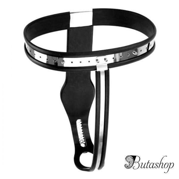 Женский пояс верности с крышечкой - www.butashop.com