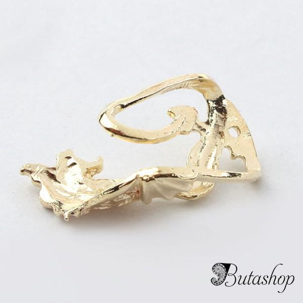 РАСПРОДАЖА! Серьга-клипса - Дракон - www.butashop.com