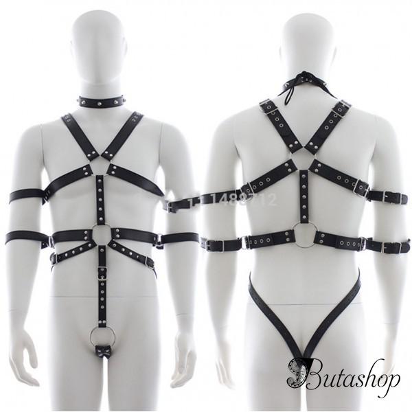 Мужской бондаж из ремешков - www.butashop.com