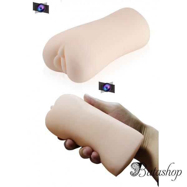 Портативный мастурбатор из кибер-кожи - www.butashop.com