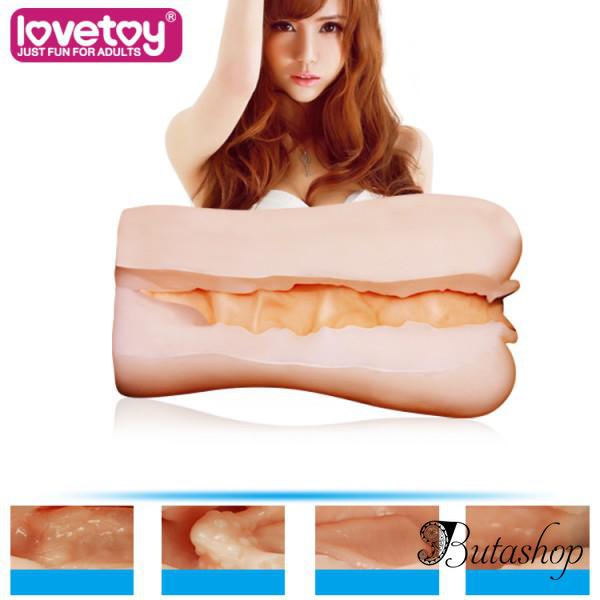 Портативный мастурбатор из кибер-кожи - www.butashop.com