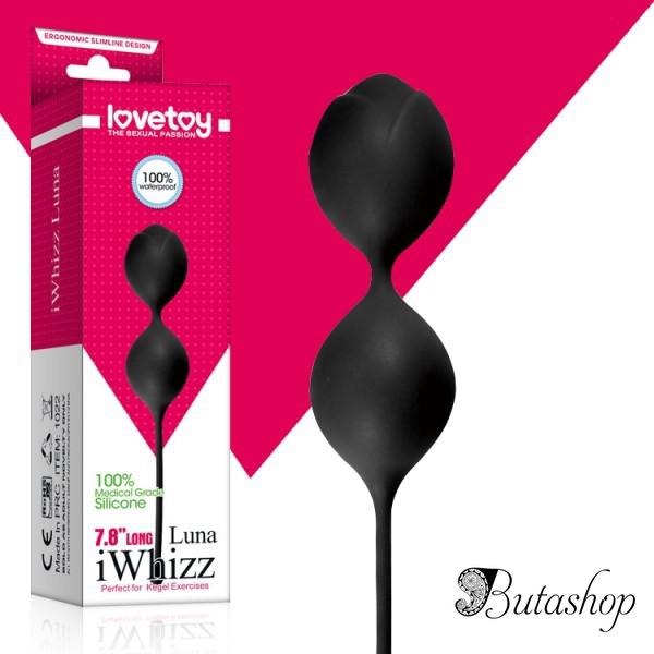 Вагинальные шарики iWhizz черные - www.butashop.com