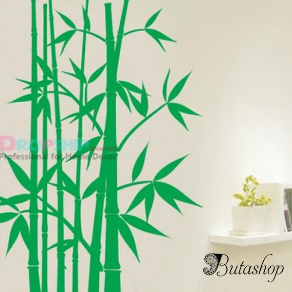РАСПРОДАЖА! Виниловая наклейка - Зеленый бамбук - www.butashop.com