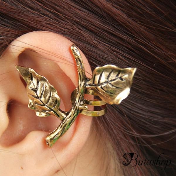 РАСПРОДАЖА! Серьги с лепестками - www.butashop.com
