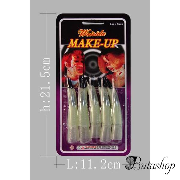 Пальцы накладные с черными ногтями - www.butashop.com
