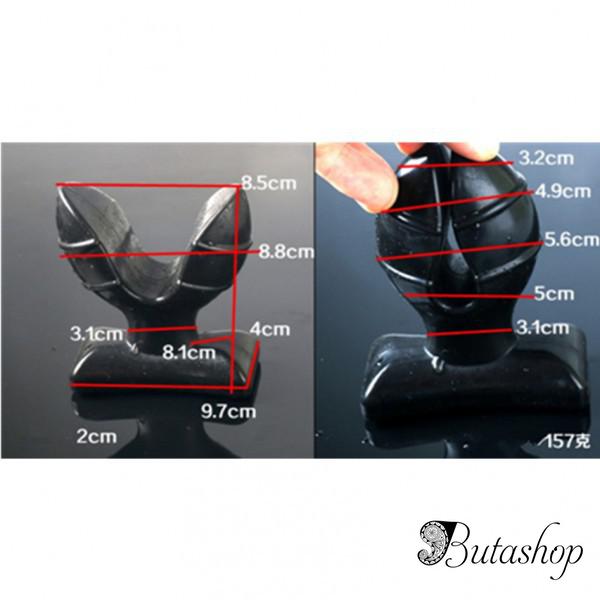 Y-образный силиконовый анус и вагинальный вилка - www.butashop.com