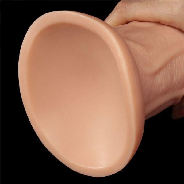 9.5 Realistic Curved Dildo - www.butashop.com
