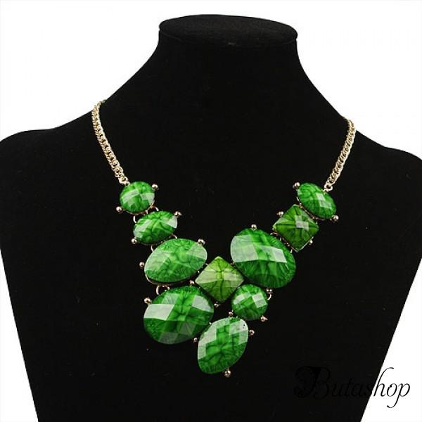 РАСПРОДАЖА! Ожерелье с большими камнями - www.butashop.com