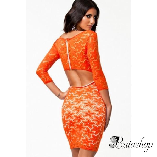 Платье - Апельсин - www.butashop.com