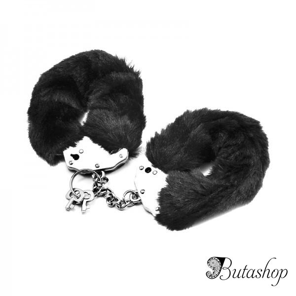 Наручники черные Love Cuffs - www.butashop.com