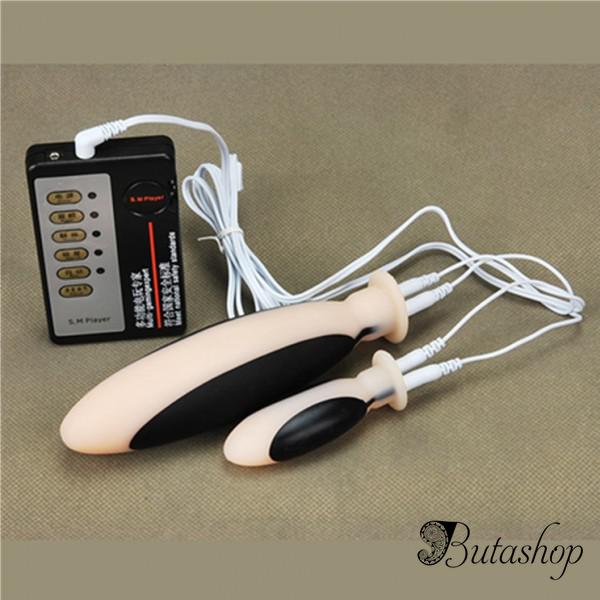 Электро-секс силиконовые анальные и вагинальные Plug - www.butashop.com