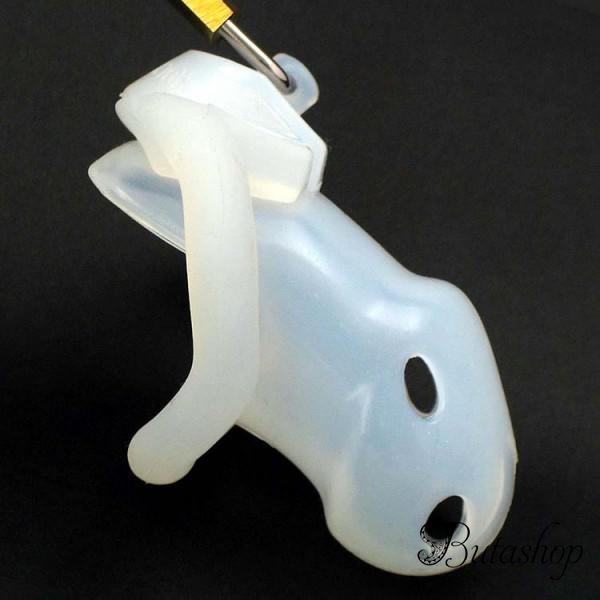 Устройство целомудрия из силикона JIZZ TRANSLUCENT - www.butashop.com