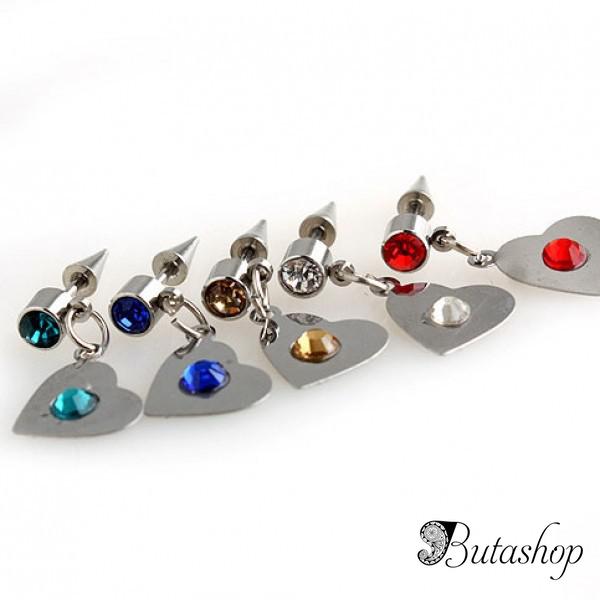 РАСПРОДАЖА! Набор разноцветных серьг - www.butashop.com