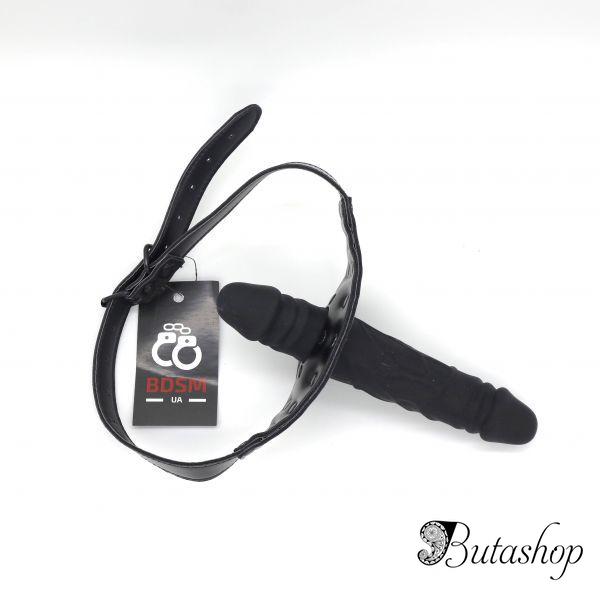 двойной кляп с силиконовыми пенисами - www.butashop.com