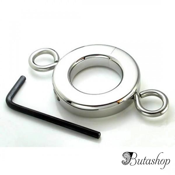 Стальной утяжелитель мошонки - маленький размер - www.butashop.com