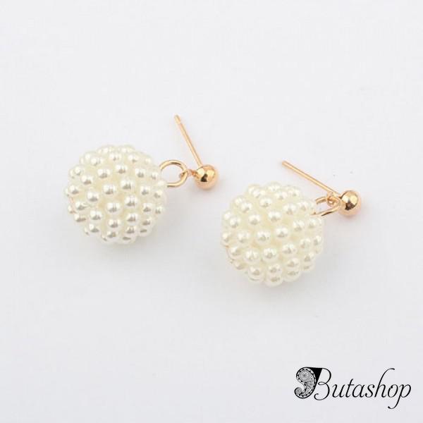 РАСПРОДАЖА! Элегантные серьги - Бусинки - www.butashop.com
