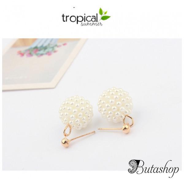 РАСПРОДАЖА! Элегантные серьги - Бусинки - www.butashop.com