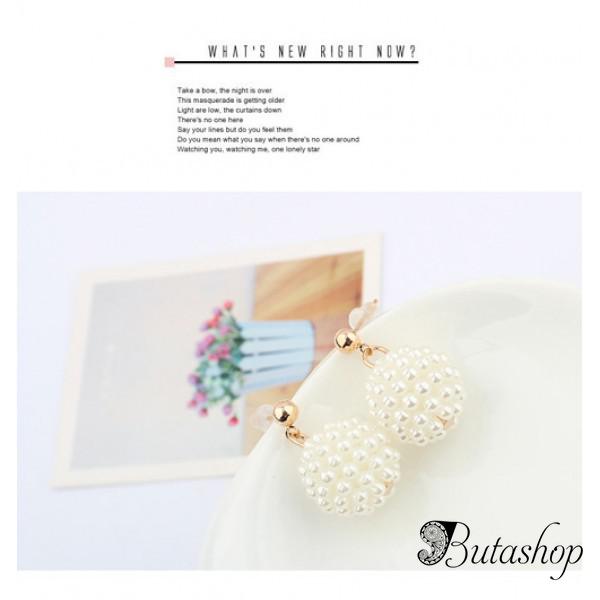 РАСПРОДАЖА! Элегантные серьги - Бусинки - www.butashop.com