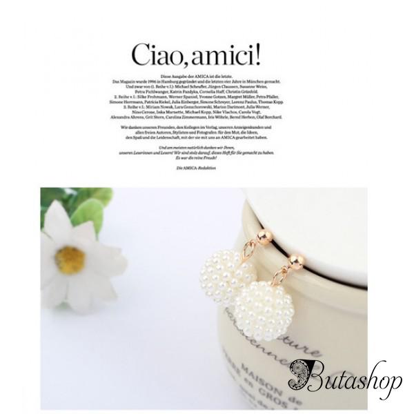 РАСПРОДАЖА! Элегантные серьги - Бусинки - www.butashop.com