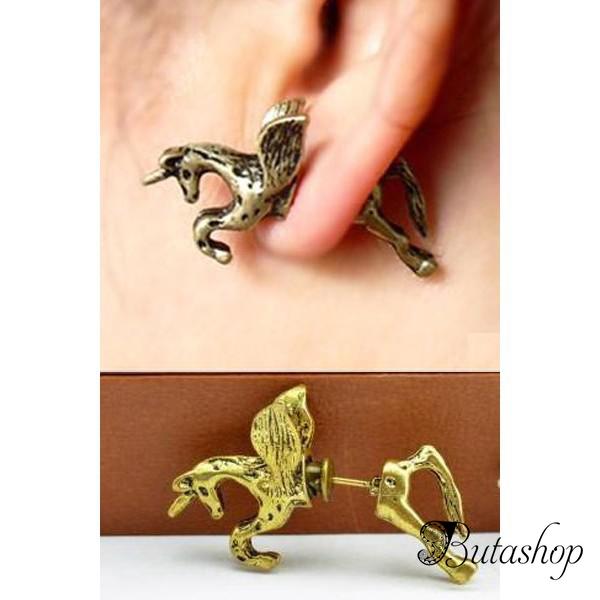 Серьга - Пегас - www.butashop.com