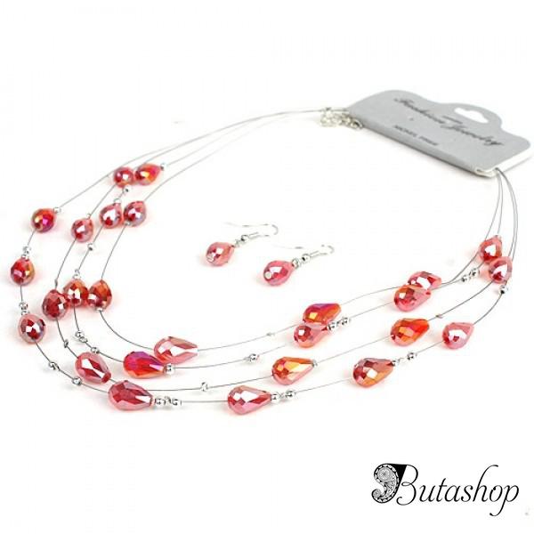 РАСПРОДАЖА! Набор из ожерелья и серьг - www.butashop.com