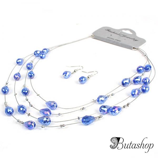 РАСПРОДАЖА! Набор из ожерелья и серьг - www.butashop.com