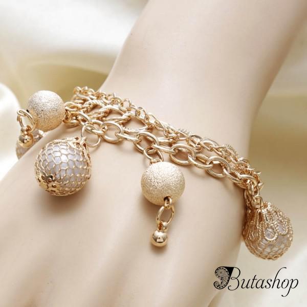 РАСПРОДАЖА! Браслет - Очарование золотой - www.butashop.com