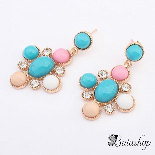 РАСПРОДАЖА! Разноцветные серьги - www.butashop.com