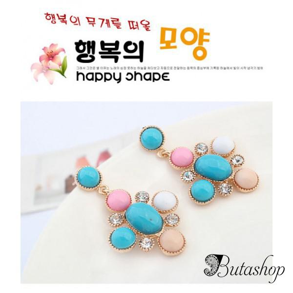 РАСПРОДАЖА! Разноцветные серьги - www.butashop.com