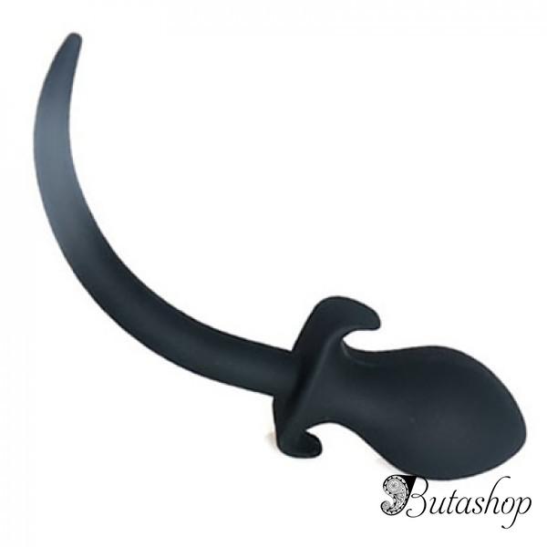Черный силиконовый меч размер L - www.butashop.com