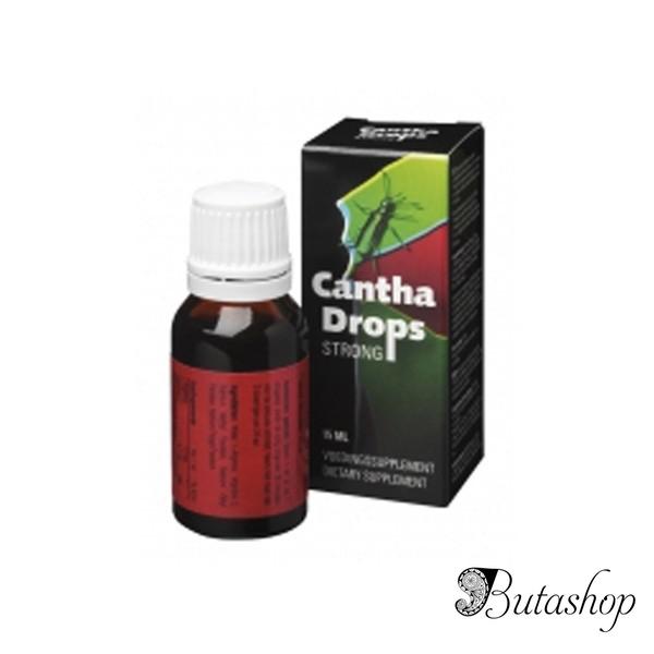 Возбуждающие капли Cantha Drops Strong, 15 мл. - www.butashop.com